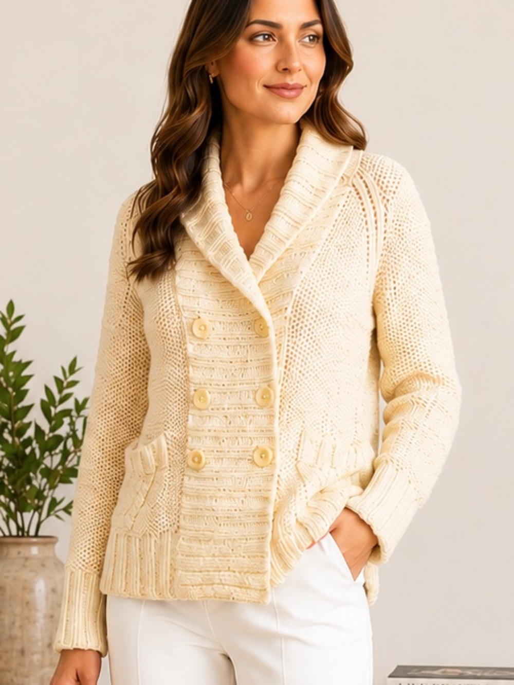 Gap• Button Up Double Breasted Sweater